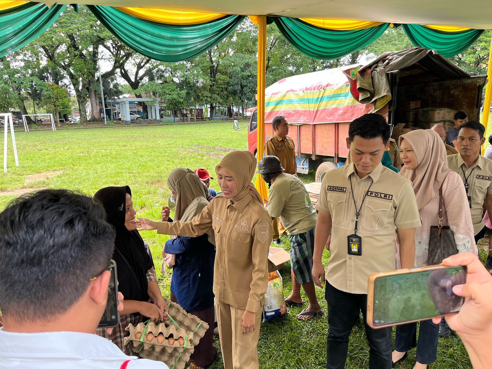 Pasar Murah Pemkab Lahat Bantu Warga Dapatkan Sembako Murah dan Berkualitas